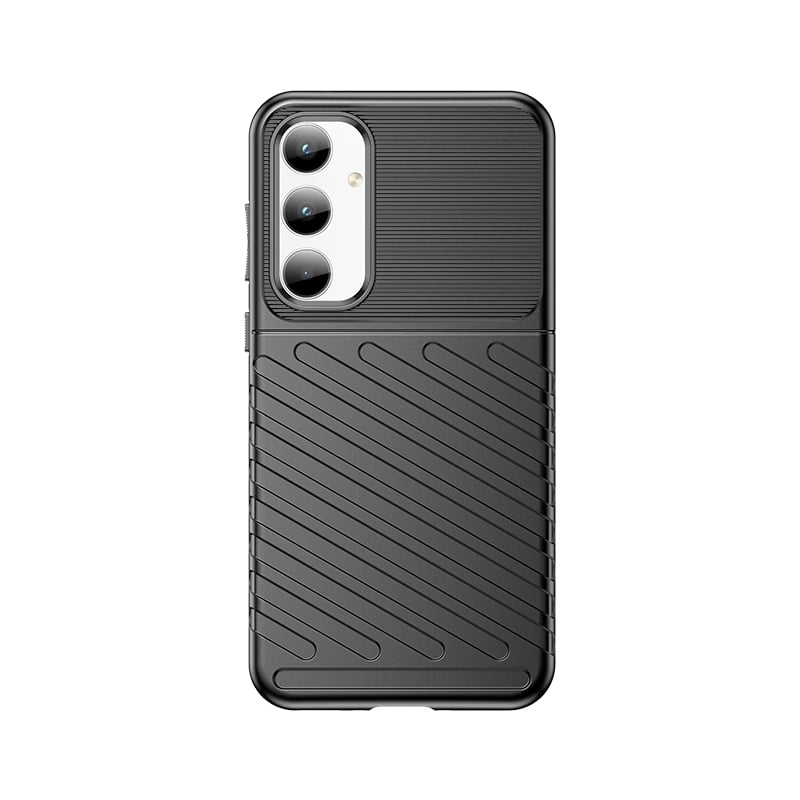 Hurtel Armored Back Cover Σιλικόνης Μαύρο (Samsung Galaxy A35)
