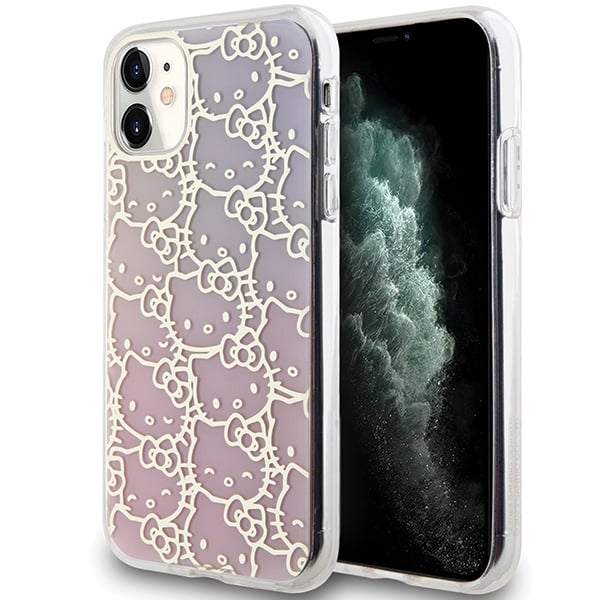 Hello Kitty Back Cover Πλαστικό Ροζ (iPhone 11)