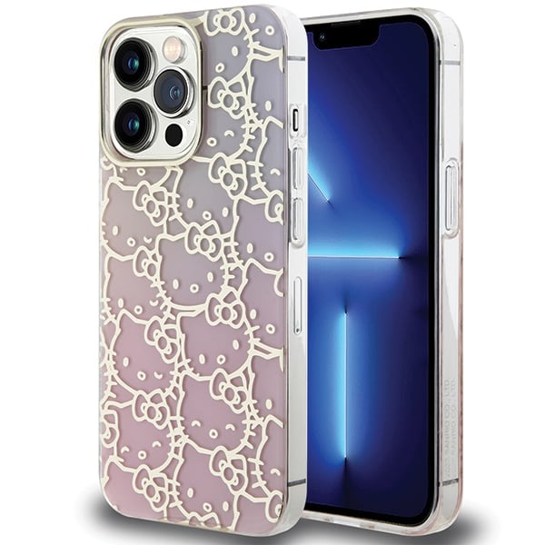 Hello Kitty Back Cover Πλαστικό Ροζ (iPhone 13 Pro)