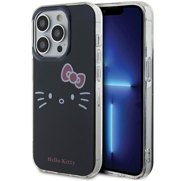Hello Kitty Back Cover Πλαστικό Μαύρο (iPhone 13 Pro)