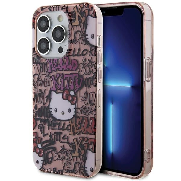 Hello Kitty Back Cover Πλαστικό Ροζ (iPhone 13 Pro Max)