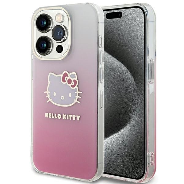 Hello Kitty Back Cover Πλαστικό Ροζ (iPhone 14 Pro)