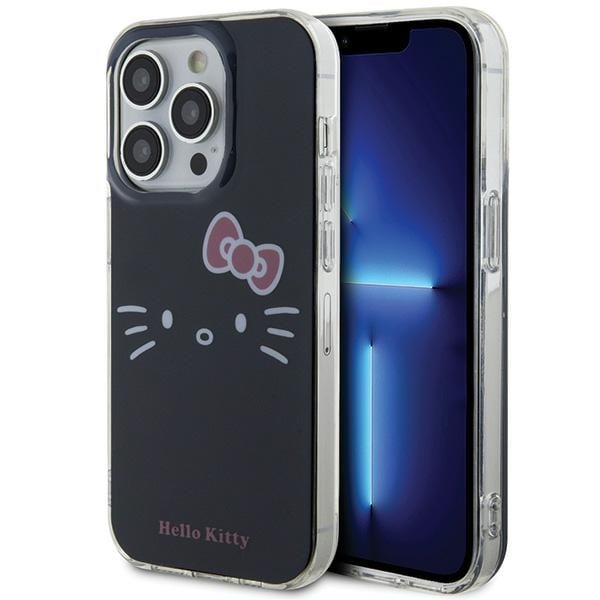 Hello Kitty Back Cover Πλαστικό Μαύρο (iPhone 14 Pro)