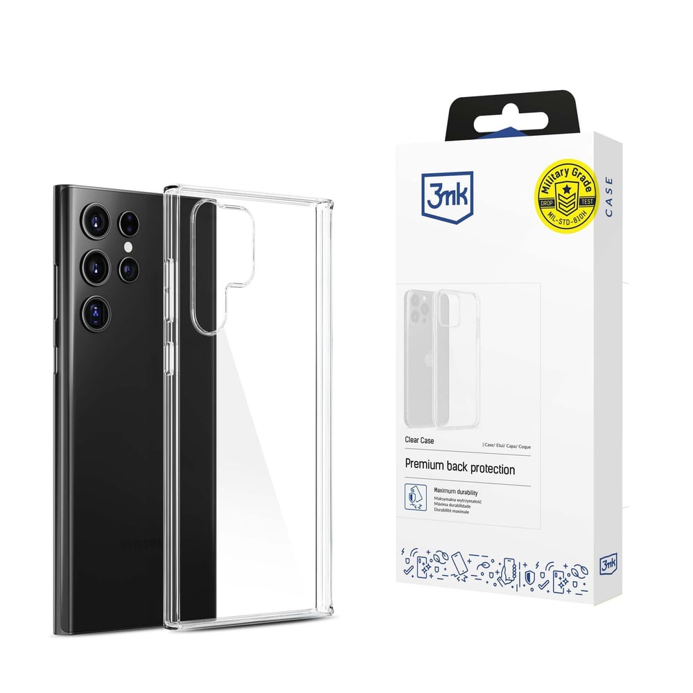 3MK Galaxy Back Cover Πλαστικό 1.2mm Διάφανο (Samsung Galaxy S24 Ultra)