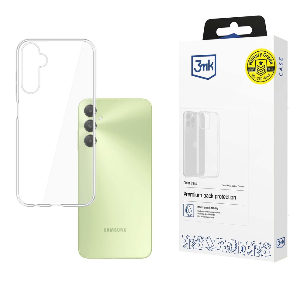 3MK Clear Case Tempered Glass (Samsung Galaxy A05s)