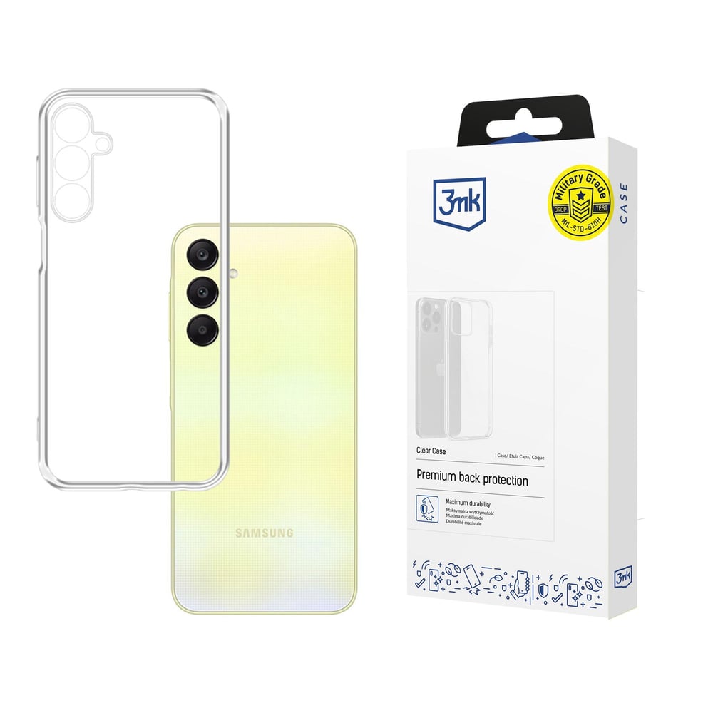 3MK Galaxy Back Cover Πλαστικό 1.2mm Διάφανο (Samsung Galaxy A25 5G)