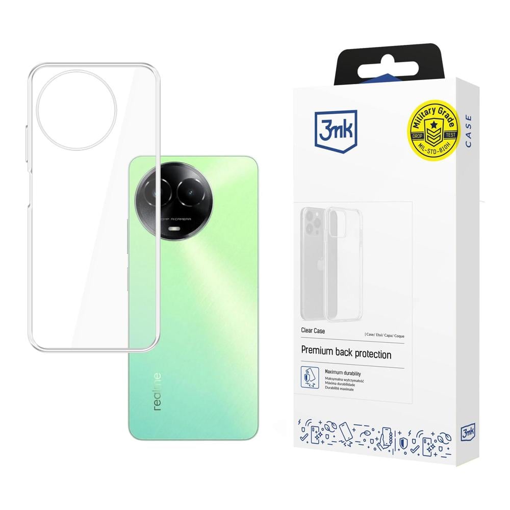 3MK Clear Back Cover Πλαστικό Διάφανο (Realme C67)