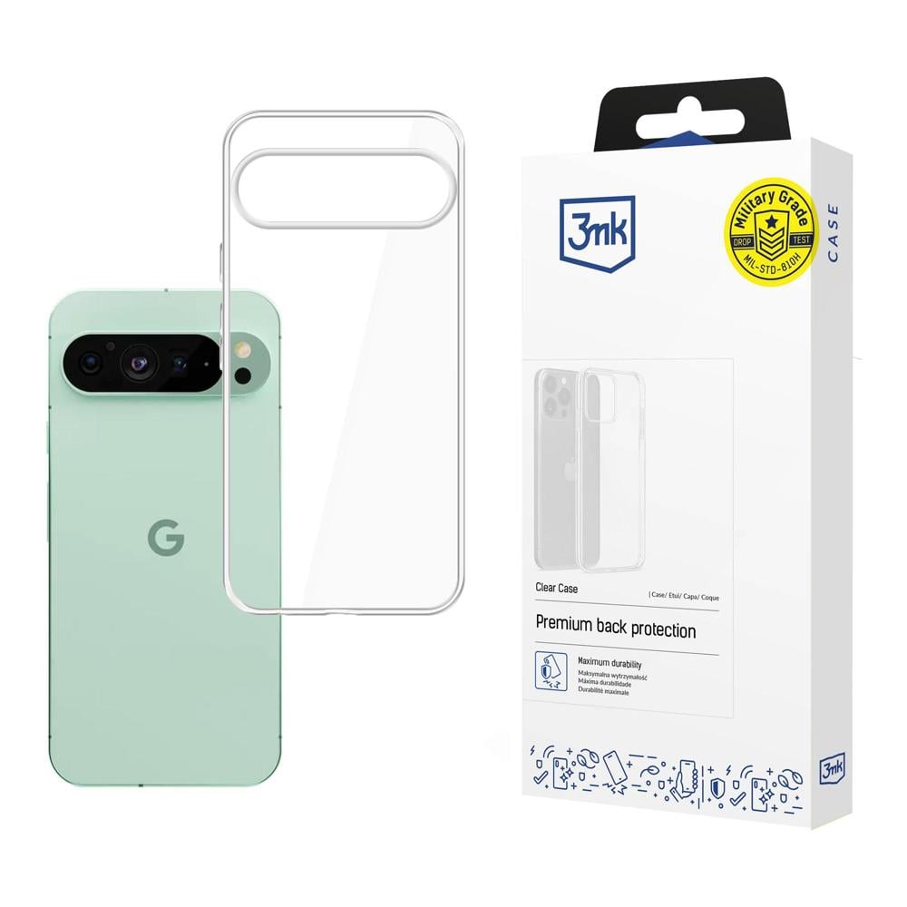 3MK Clear Back Cover Πλαστικό 1.2mm Διάφανο (Google Pixel 9 Pro XL)