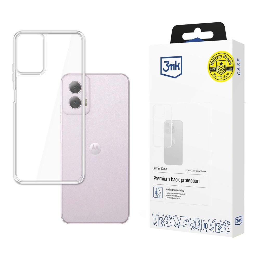 3MK Armor Back Cover Μεταλλικό Διάφανο (Moto G 5G)