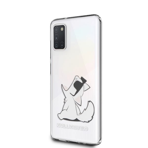 Karl Lagerfeld Choupette Fun Back Cover Πλαστικό Διάφανο (Galaxy A31)