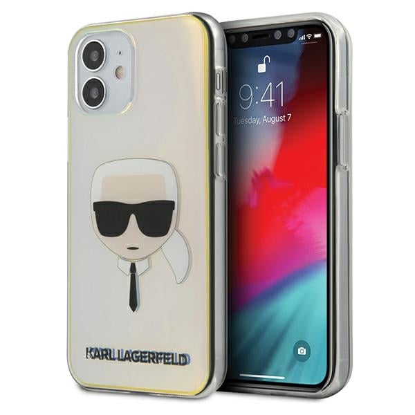 Karl Lagerfeld Head Cover Back Cover Πλαστικό Πολύχρωμο (iPhone 12 mini)