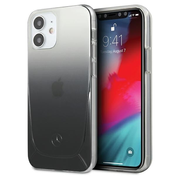 Mercedes-Benz Back Cover Πλαστικό Μαύρο (iPhone 12 mini)