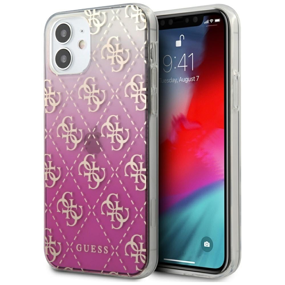 Guess Back Cover Σιλικόνης Πολύχρωμο (iPhone 12 mini)