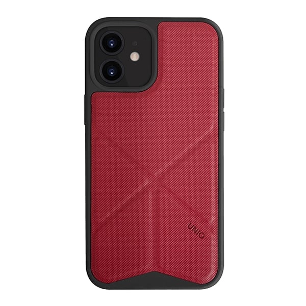 Uniq Transforma Back Cover Πλαστικό Κόκκινο (iPhone 12 mini)