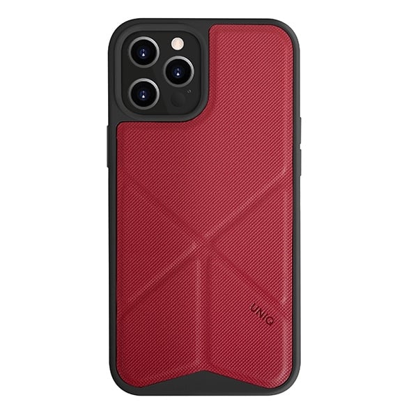Uniq Transforma Back Cover Πλαστικό Κόκκινο (iPhone 12 Pro Max)