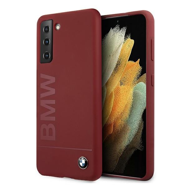 BMW Signature Back Cover Σιλικόνης Κόκκινο (Galaxy S21+ 5G)
