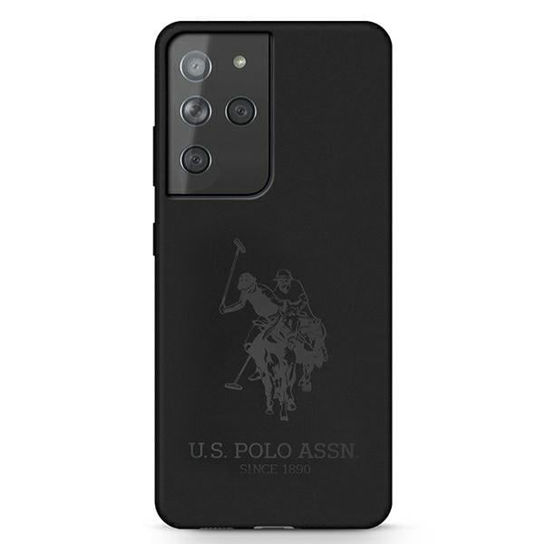 U.S. Polo Assn. On Tone Back Cover Σιλικόνης Μαύρο (Galaxy S21 Ultra 5G)