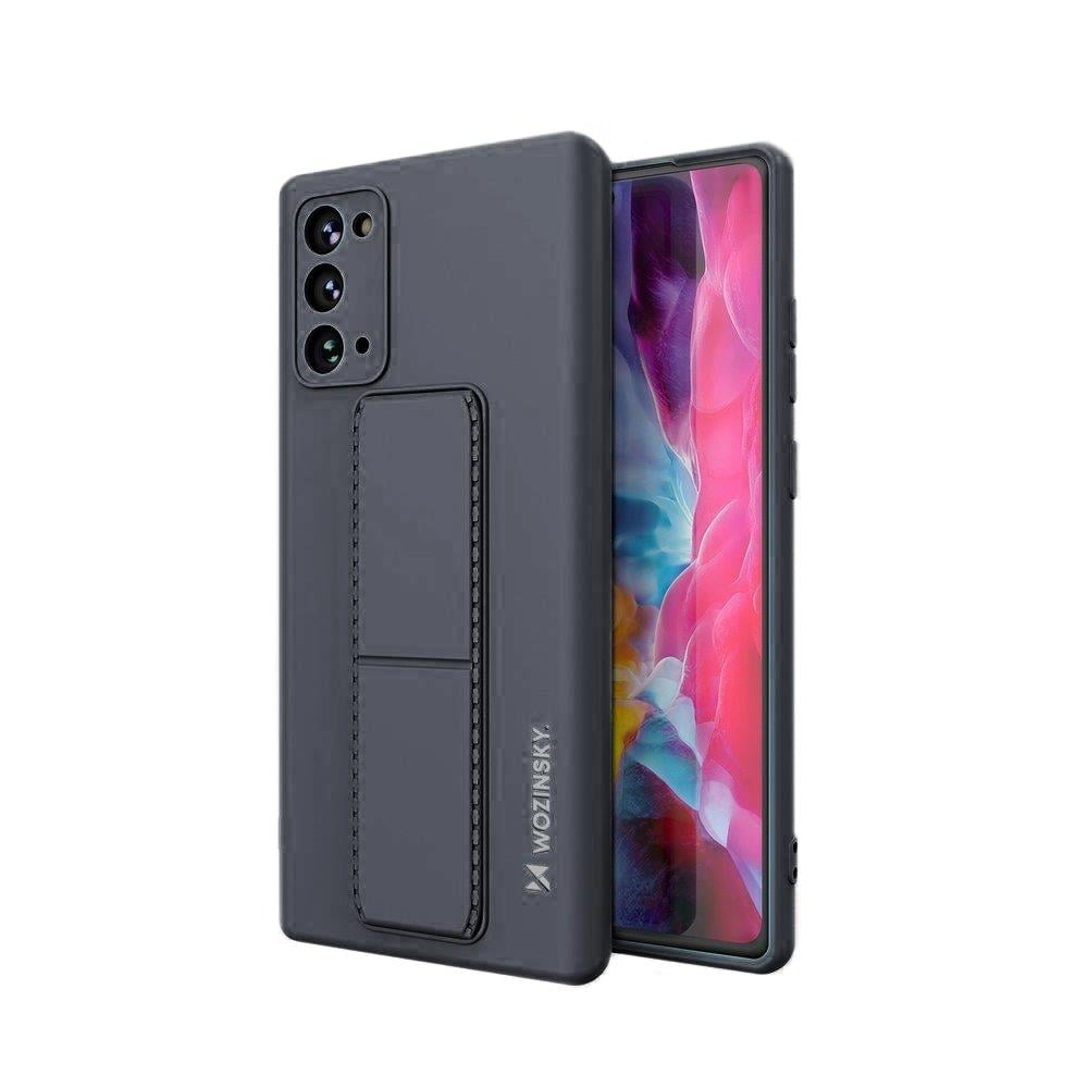 Wozinsky Kickstand Back Cover Σιλικόνης Navy Μπλε (Galaxy Note 20)