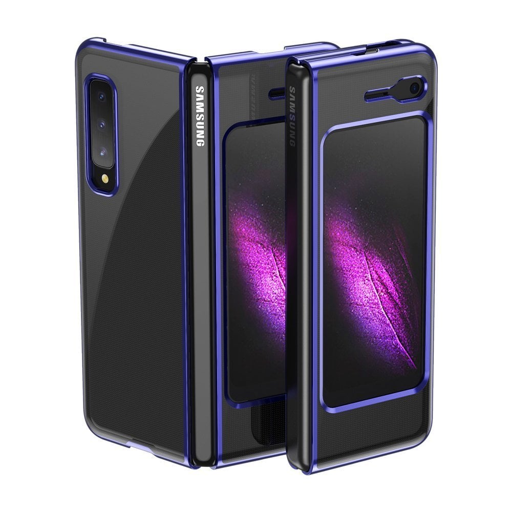 Hurtel Electroplating Case Back Cover Πλαστικό 0.3mm Μπλε
