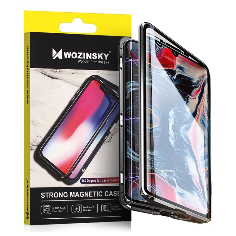 Wozinsky Full Magnetic 360 Full Cover Μεταλλικό Μαγνητικό Μαύρο (Galaxy A72)