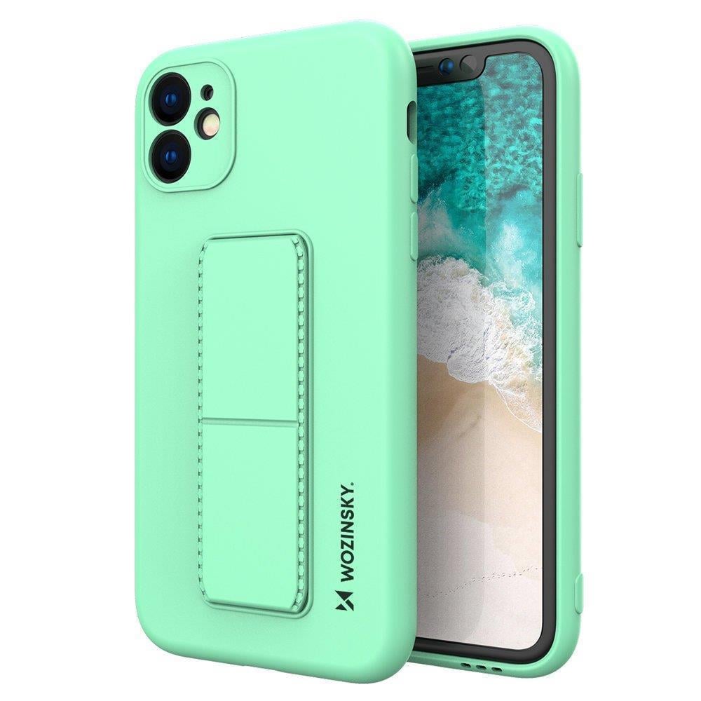 Wozinsky Kickstand Back Cover Σιλικόνης Mint (Galaxy A22 4G)