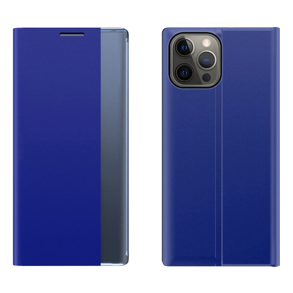 Hurtel Sleep Book Δερματίνης / Πλαστικό Μπλε (iPhone 13 Pro)