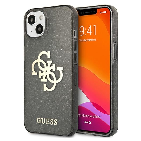 Guess Back Cover Πλαστικό Μαύρο (iPhone 13 mini)