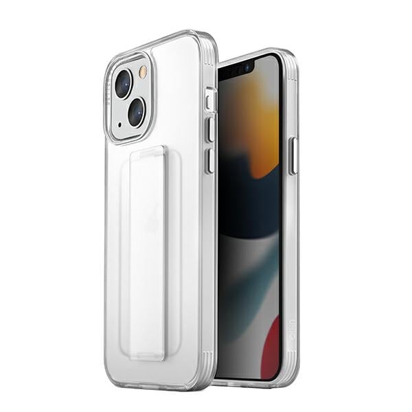 Uniq Heldro Back Cover Πλαστικό με Λουράκι Διάφανο (iPhone 13)