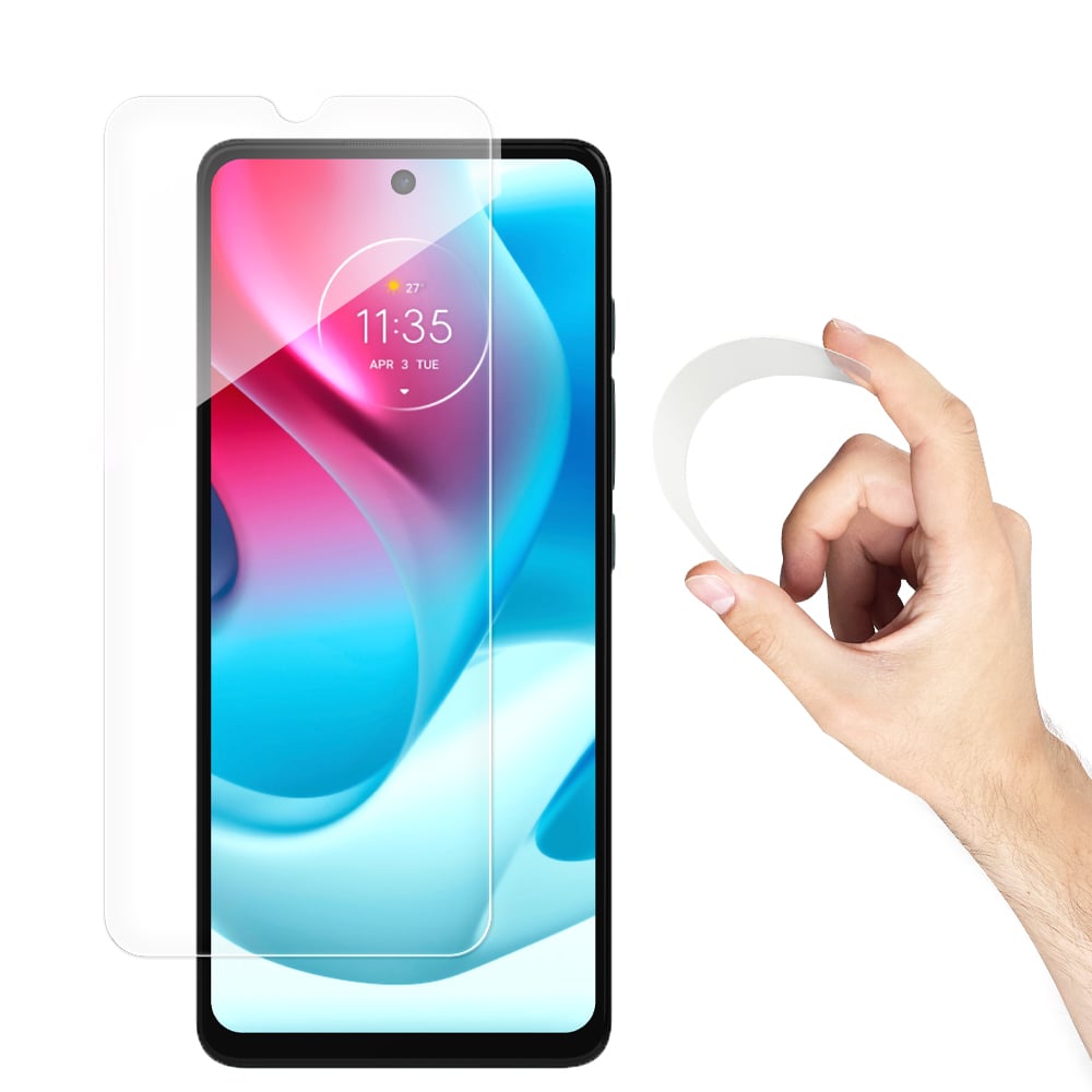 Hurtel Flexi Hybrid 0.15mm Tempered Glass (Moto G60s (Motorola))