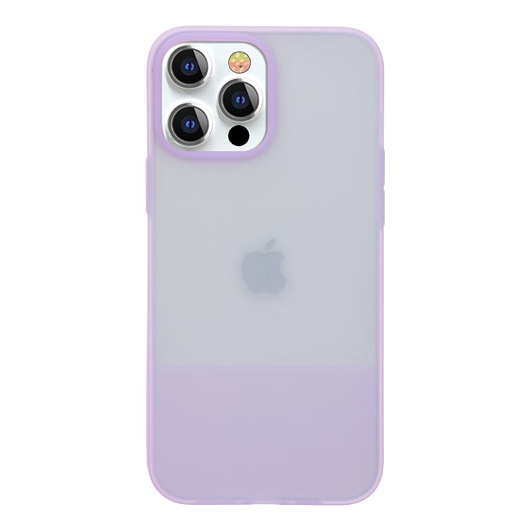 Kingxbar Plain Back Cover Σιλικόνης Μωβ (iPhone 13 Pro)