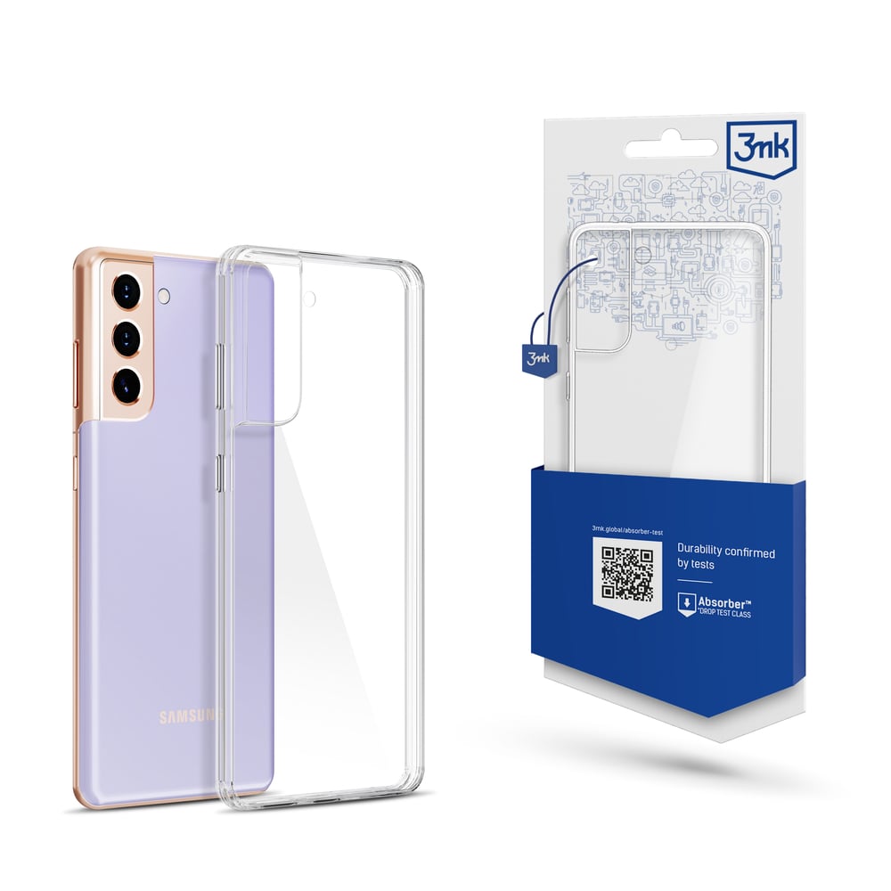 3MK Clear Back Cover Σιλικόνης 1.2mm Διάφανο (Galaxy S21 5G)
