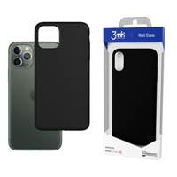 3MK Matt Back Cover Σιλικόνης 1.2mm Μαύρο (iPhone 12 Pro Max)