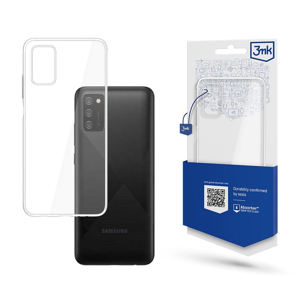 3MK Back Cover Σιλικόνης 1.2mm Διάφανο (Galaxy A03s)