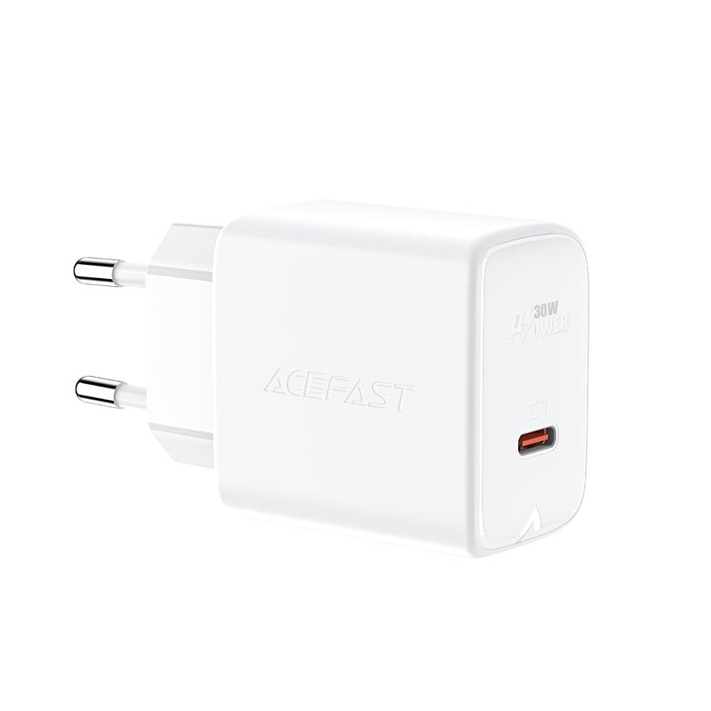 Acefast Φορτιστής Χωρίς Καλώδιο GaN με Θύρα USB-C 30W Power Delivery Λευκός (A21)