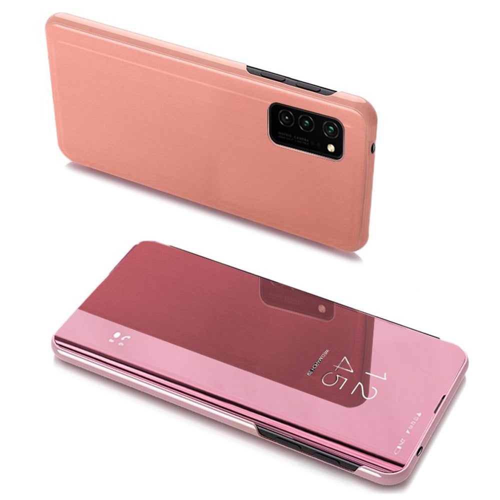 Hurtel Clear View Book Πλαστικό Ροζ (Galaxy A03s)