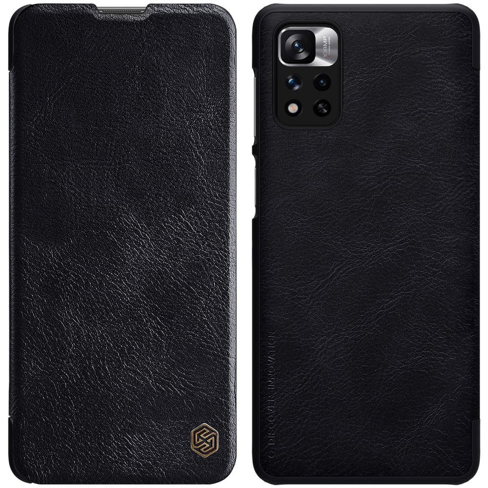 Nillkin Qin Book Δερματίνης 0.2mm Μαύρο (Redmi Note 11 Pro)