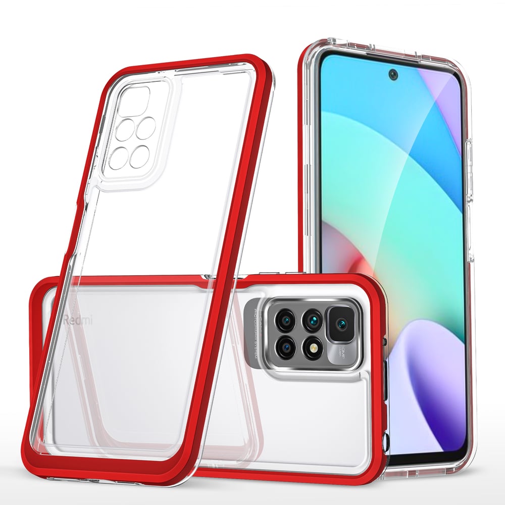 Hurtel 3in1 Back Cover Πλαστικό / Σιλικόνης 1.1mm Διάφανο (Redmi 10 / 10 2022)