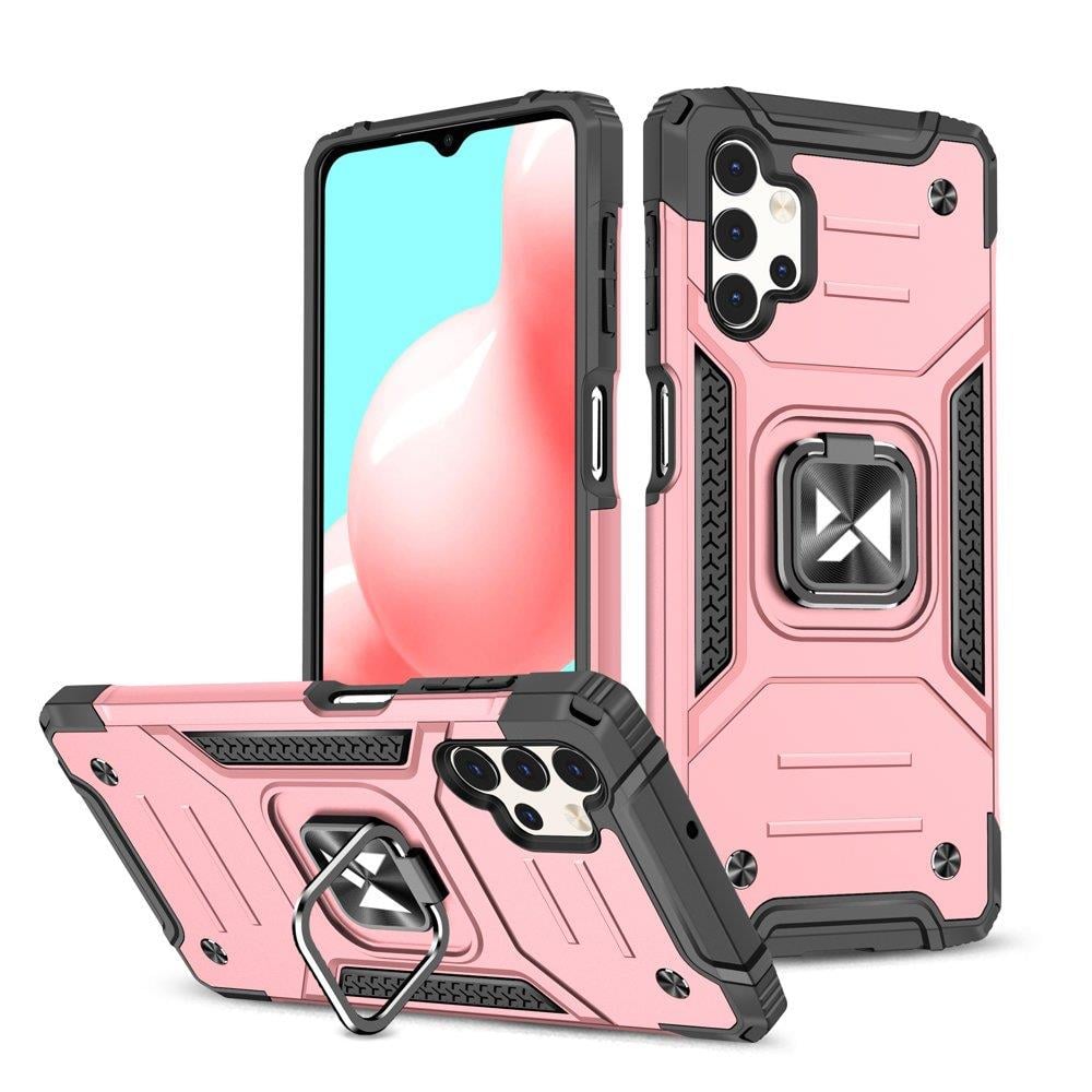 Wozinsky Ring Armor Armored Hybrid Back Cover Πλαστικό / Σιλικόνης Χρυσό (Galaxy A73)