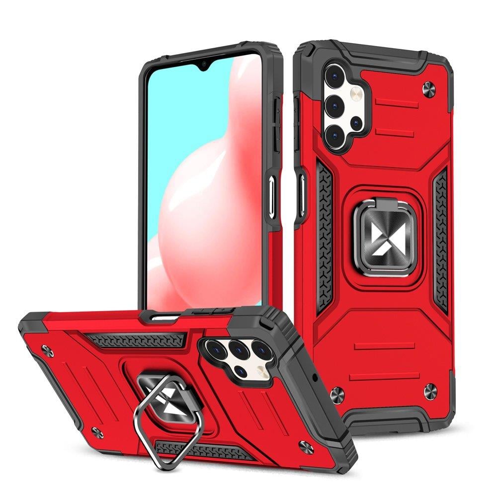 Wozinsky Ring Armor Back Cover Πλαστικό Κόκκινο (Galaxy A73)