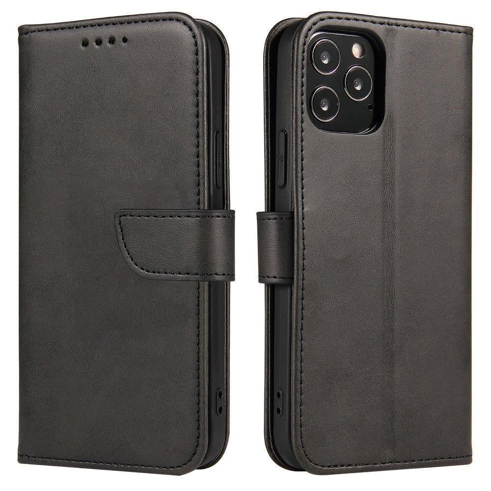 Hurtel Elegant Magnet Book Δερματίνης Μαύρο (Motorola Moto G Power 2022)