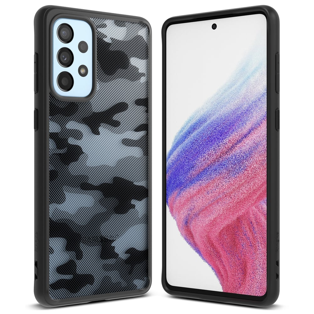 Ringke Fusion Matte Back Cover Πλαστικό / Σιλικόνης Μαύρο (Galaxy A73)