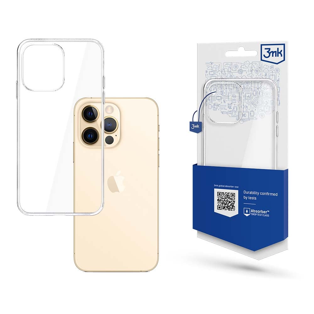 3MK Clear Back Cover Σιλικόνης 1.2mm Διάφανο (iPhone 13 Pro)