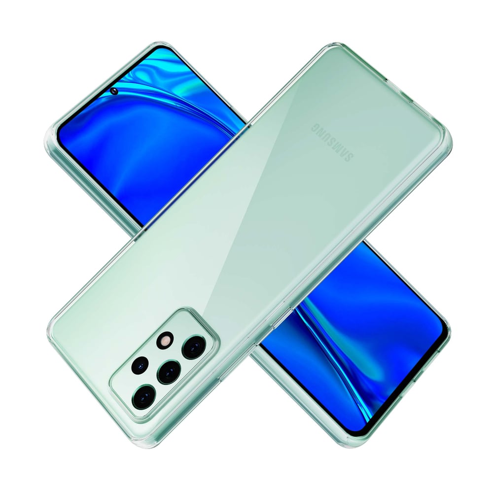 3MK Clear Back Cover Σιλικόνης 1.2mm Διάφανο (Galaxy A52 / A52s)