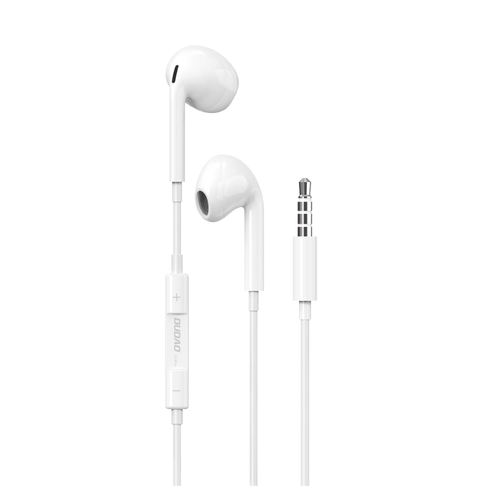 Dudao X14 Pro Earbuds Handsfree με Βύσμα 3.5mm Λευκό