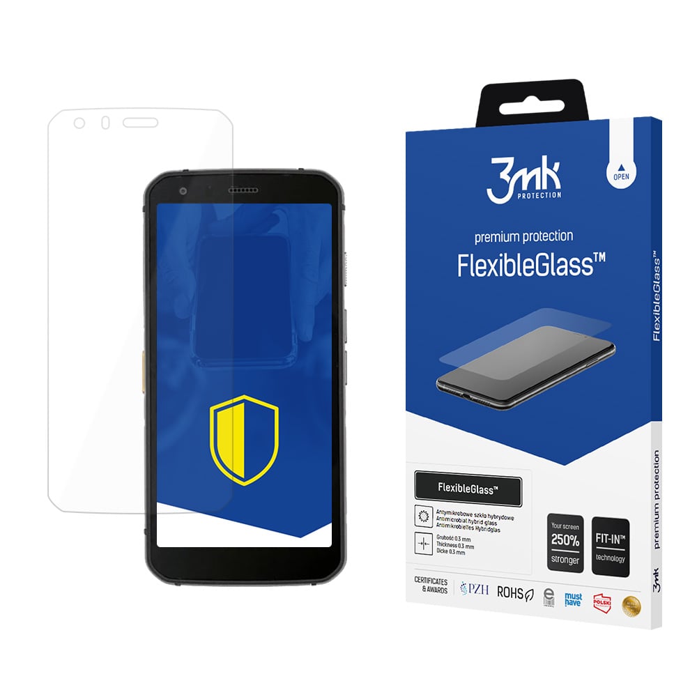 3MK FlexibleGlass Tempered Glass (Cat S62 Pro)