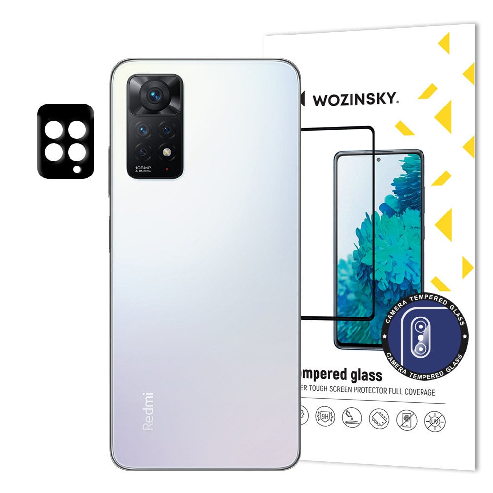 Wozinsky Full Προστασία Κάμερας Tempered Glass Μαύρο για το Xiaomi Redmi Note 11 Pro