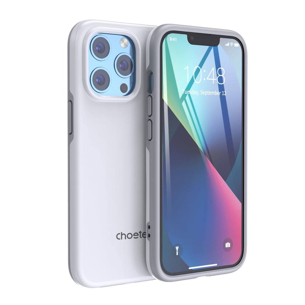 Choetech MFM Anti Drop Back Cover Πλαστικό Λευκό (iPhone 13 Pro Max)