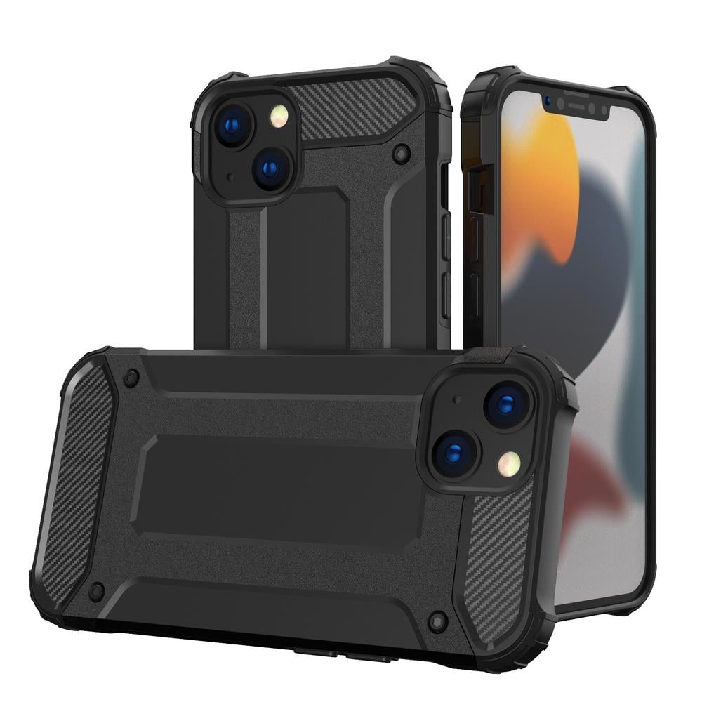 Hurtel Hybrid Armor Back Cover Πλαστικό Μαύρο (iPhone 14 Pro Max)
