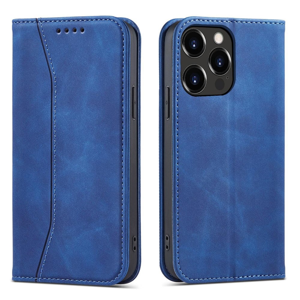 Hurtel Fancy Magnet Book Δερματίνης Μπλε (iPhone 14 Pro Max)