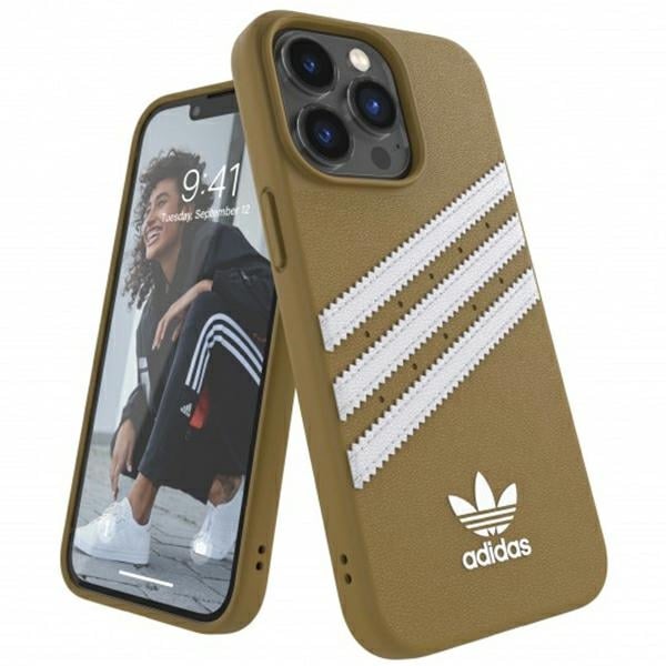 adidas Moulded Back Cover Πλαστικό Beige / Gold (iPhone 13 Pro Max)